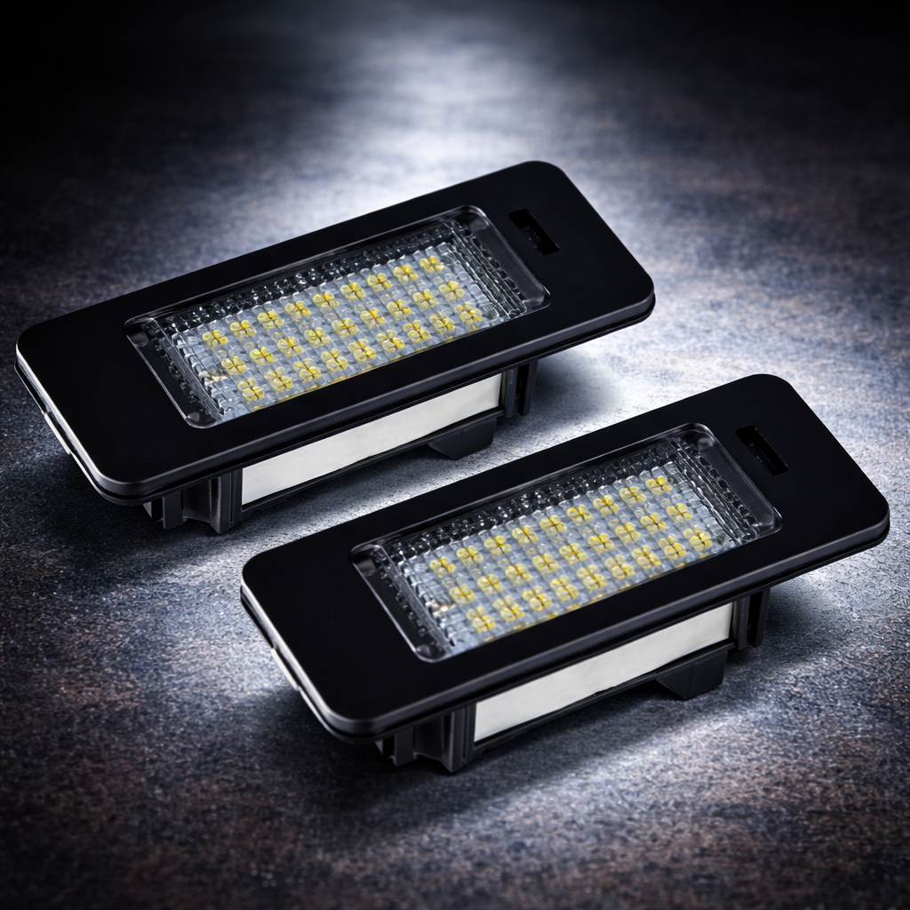 Set lămpi LED număr BMW – 24 LED SMD, compatibile cu orice model BMW