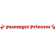 Sticker oglindă auto „Passenger Princess” – Decor premium pentru oglinda laterală și parasolar