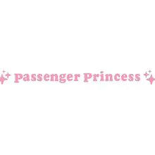 Sticker oglindă auto „Passenger Princess” – Decor premium pentru oglinda laterală și parasolar