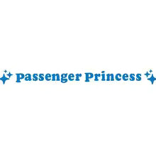 Sticker oglindă auto „Passenger Princess” – Decor premium pentru oglinda laterală și parasolar